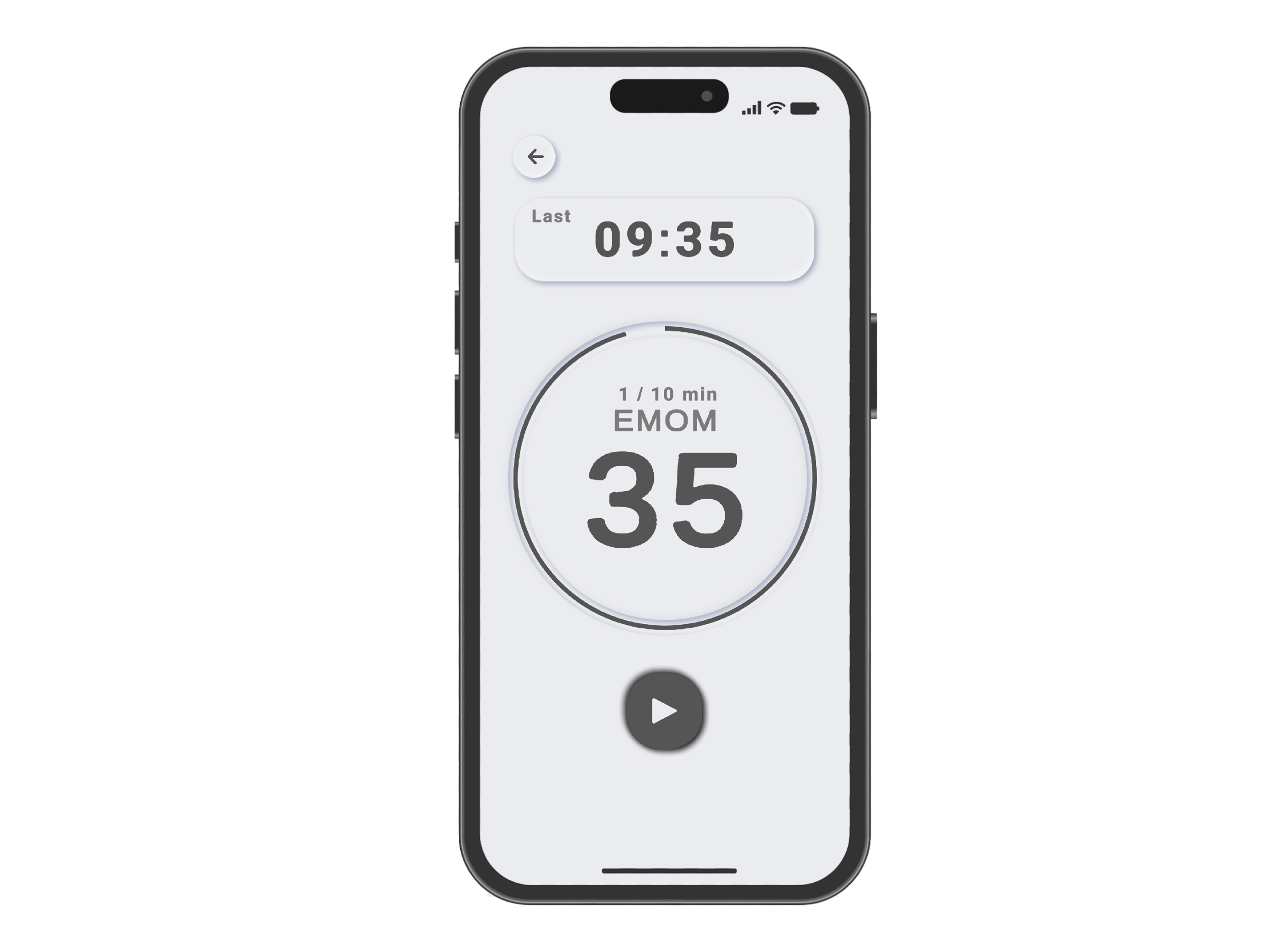 HIIT Timer - EMOMモード